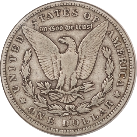 Morgan Dollars 1895-S MORGAN DOLLAR – ICG F-12, NICE PLEASING CIRC!