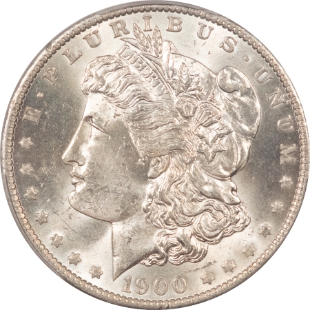 Morgan Dollars 1900-O/CC MORGAN DOLLAR – PCGS MS-62 WHITE & FLASHY!