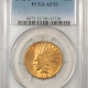 $10 1908 $10 MOTTO INDIAN GOLD – NGC MS-62