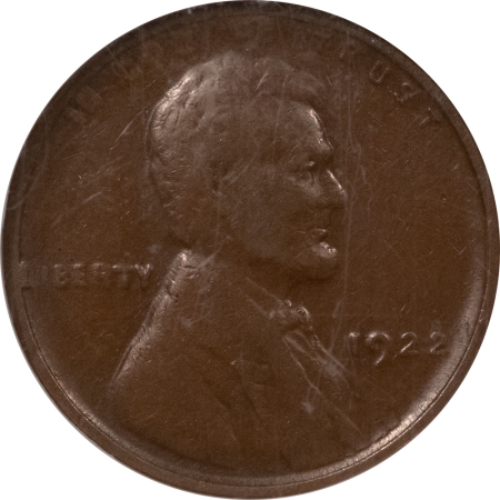 Lincoln Cents (Wheat) 1922 NO D LINCOLN CENT – STRONG REVERSE FS-013.2 – NGC XF-40 BN PLEASING SMOOTH!