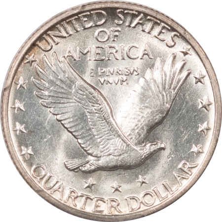 New Certified Coins 1925 STANDING LIBERTY QUARTER – PCGS AU-58 LOOKS 63, PREMIUM QUALITY!