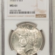 New Certified Coins 1926-S PEACE DOLLAR – NGC MS-62