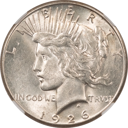 New Certified Coins 1926-S PEACE DOLLAR – NGC MS-61