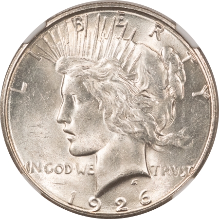 New Certified Coins 1926-S PEACE DOLLAR – NGC MS-62
