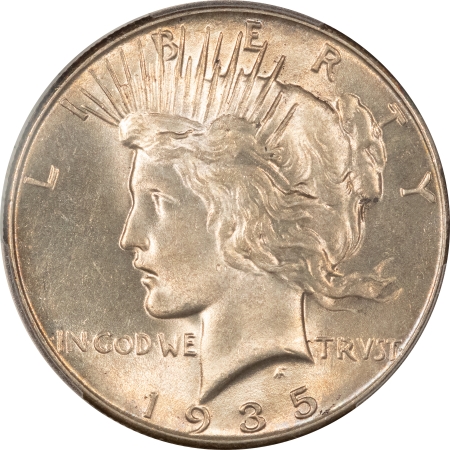 New Certified Coins 1935 PEACE DOLLAR – PCGS MS-63 ORIGINAL!