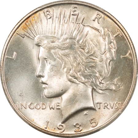 New Certified Coins 1935-S PEACE DOLLAR – PCGS MS-64, BLAST WHITE & FLASHY!