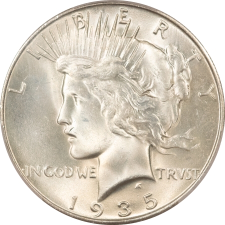New Certified Coins 1935-S PEACE DOLLAR – PCGS MS-65 SMOOTH FRESH GEM!