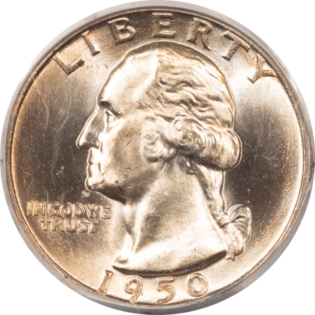 U.S. Certified Coins 1950 WASHINGTON QUARTER – PCGS MS-65