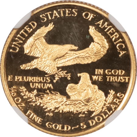 American Gold Eagles 1993-P PROOF $5 GOLD EAGLE – NGC PF-69 ULTRA CAMEO