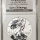 American Silver Eagles 2008-W REVERSE OF 07 AMERICAN SILVER EAGLE BURNISHED – NGC MS-69 EARLY RELEASES