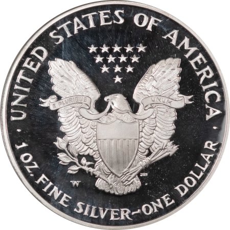 American Silver Eagles 2006-W AMERICAN SILVER EAGLE, 20TH ANNIVERSARY – NGC PF-69 ULTRA CAMEO