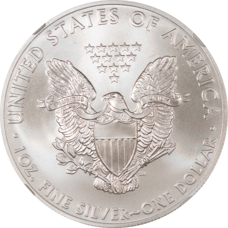 American Silver Eagles 2011 AMERICAN SILVER EAGLE, 25TH ANNIV, EARLY RELEASE – NGC MS-69
