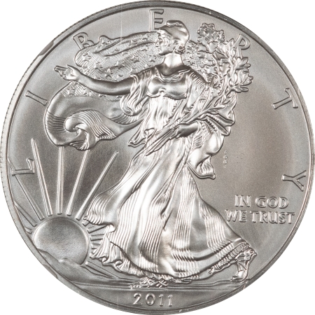 American Silver Eagles 2011(S) AMERICAN SILVER EAGLE, EARLY RELEASE – NGC MS-69