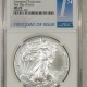 American Silver Eagles 2000(W) AMERICAN SILVER EAGLE – ICG MS-65 LIMITED EDITION 75,000 MILLENNIUM COIN