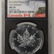 New Certified Coins 2020-W $5 CANADA 1 OZ BURNISHED MAPLE LEAF, FIRST RELEASE – NGC MS-70