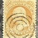 U.S. Stamps SCOTT #70 24c STEEL BLUE, USED, REPAIR (UL), PAPER TONE, VF APPEARANCE-CAT $300+