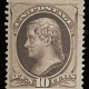 U.S. Stamps SCOTT #190 30c BLACK, USED W/ NICE COLOR & GREAT CENTERING, CATALOG $90