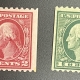 Postage SCOTT #443 JOINED LINE PAIR, MOG, H, VF, A SCARCE & NEARLY SUPERB PAIR, CAT $155