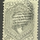 U.S. Stamps SCOTT #J-59, 1c POSTAGE DUE, ROSE, UNWMKD, PERF 10, USED, F/VF, RARE, CAT $750
