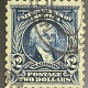U.S. Stamps SCOTT #477 50c LIGHT VIOLET, PERF 10, USED W/ PHILADELPHIA PRE-CANCEL, CAT $80