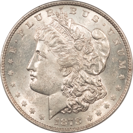 Morgan Dollars 1878 8TF MORGAN DOLLAR VAM-14.2 – ANACS AU-55 FLASHY & PREMIUM QUALITY!