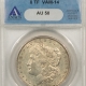 Morgan Dollars 1878 8TF MORGAN DOLLAR – VAM-4 ANACS AU-55 DETAILS CLEANED