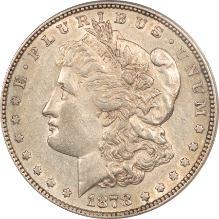 Morgan Dollars 1878 8TF MORGAN DOLLAR – VAM-14, ANACS AU-50