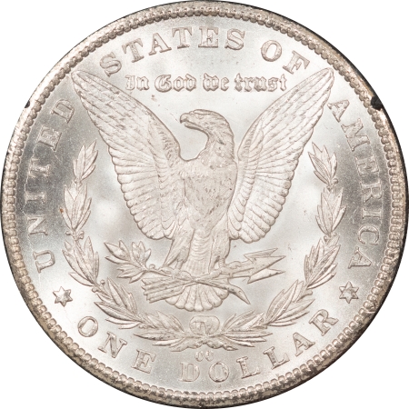 CAC Approved Coins 1881-CC MORGAN DOLLAR GSA – NGC MS-64 CAC, BLAST & WHITE PQ++ WITH BOX/CARD!