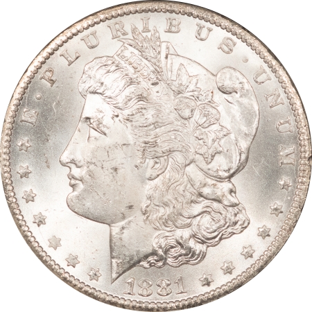 Morgan Dollars 1881-CC MORGAN DOLLAR GSA – CHOICE BRILLIANT UNCIRCULATED WITH BOX/CARD!