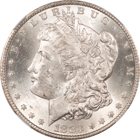 Morgan Dollars 1883-CC MORGAN DOLLAR – NGC UNCIRCULATED, DON EVERHART HAND SINGED LABEL!