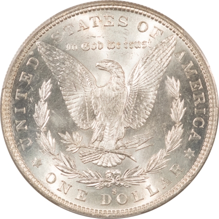 CAC Approved Coins 1885-S MORGAN DOLLAR – PCGS MS-65, FRESH WHITE, PREMIUM QUALITY & CAC APPROVED!