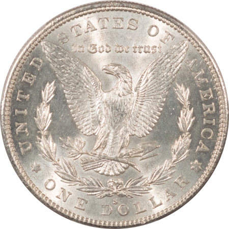 Morgan Dollars 1890-S MORGAN DOLLAR – PCGS MS-64 LOOKS 65! PREMIUM QUALITY!