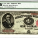 Large Silver Certificates 1891 $2 SILVER CERTIFICATE, FR-245, PMG AU-50 EPQ; GREAT COLOR & BODY-LOOKS UNC