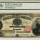 Large Silver Certificates 1891 $5 SILVER CERTIFICATE, FR-267, PMG EF-40; BRIGHT & SUPER ATTRACTIVE NOTE