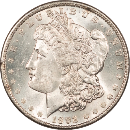 Morgan Dollars 1892 MORGAN DOLLAR – NICE UNCIRCULATED, FLASHY!