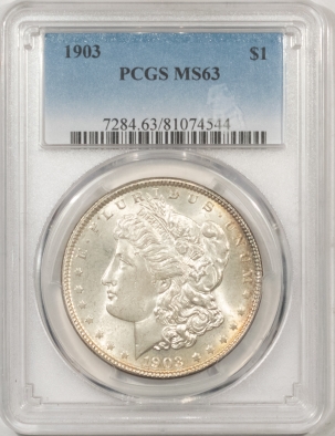 Morgan Dollars 1903 MORGAN DOLLAR – PCGS MS-63