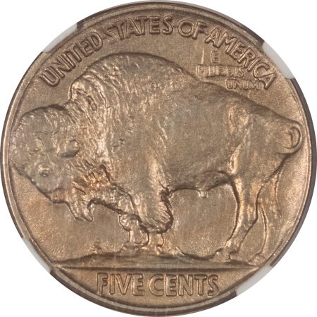 Buffalo Nickels 1921 BUFFALO NICKEL – NGC MS-62, WELL STRUCK!