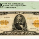 Large Gold Certificates 1922 $10 GOLD CERTIFICATE, FR-1173, PCGS VERY CHOICE NEW 64 PPQ