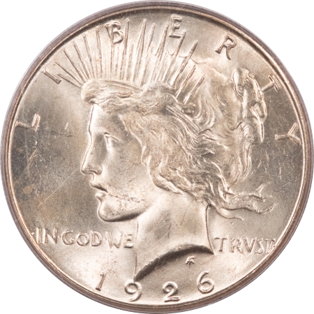 New Certified Coins 1926-S PEACE DOLLAR – PCGS MS-64