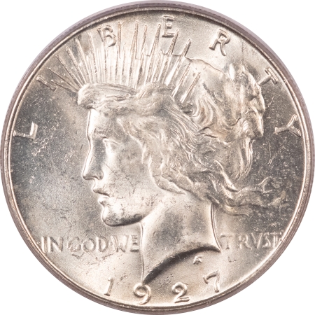 New Certified Coins 1927-S PEACE DOLLAR – PCGS MS-63