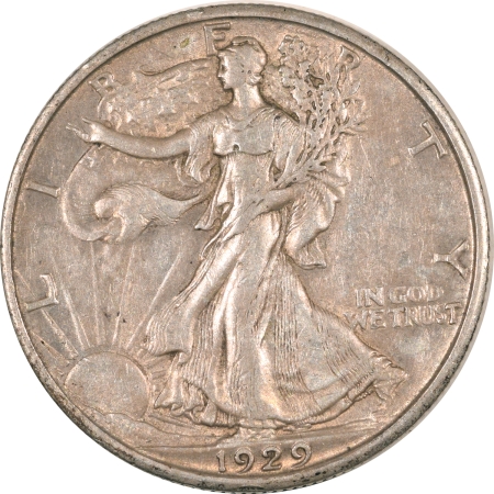 U.S. Uncertified Coins 1929-D WALKING LIBERTY HALF DOLLAR, HIGH GRADE EXAMPLE!