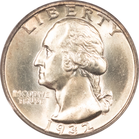 New Certified Coins 1932-S WASHINGTON QUARTER PCGS MS-63, OGH & LOOKS GEM – PREMIUM QUALITY!