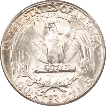 New Certified Coins 1934-D WASHINGTON QUARTER – PCGS MS-64, PREMIUM QUALITY!