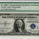 Small Silver Certificates 1935-A $1 EXPERIMENTAL (R) SILVER CERTIFICATE, FR-1609, PCGS GEM NEW 65 PPQ