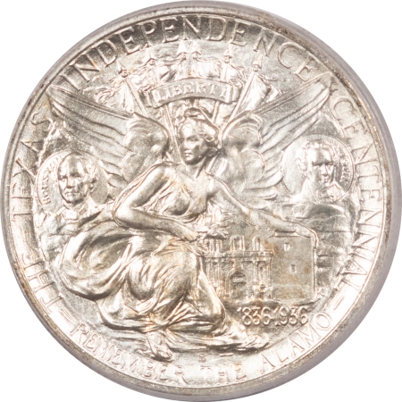 New Certified Coins 1935-S TEXAS COMMEMORATIVE HALF DOLLAR – PCGS MS-67 BLAZING LUSTER!