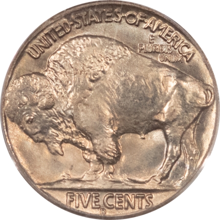 Buffalo Nickels 1938-D BUFFALO NICKEL – PCGS MS-66, GORGEOUS & PREMIUM QUALITY!