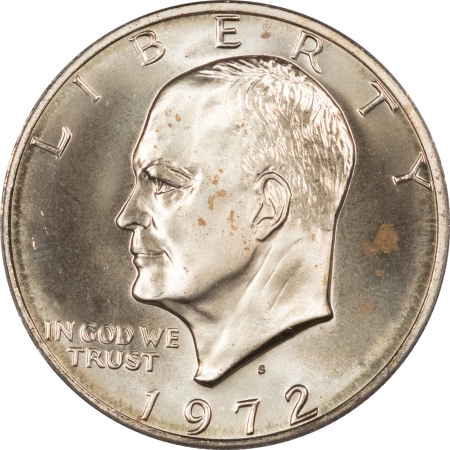 Eisenhower Dollars 1972-S EISENHOWER SILVER DOLLAR – PCGS MS-67
