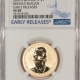 Exonumia 2016 BRONZE MEDAL RONALD & NANCY REAGAN EARLY RELEASES – NGC MS-69 RD