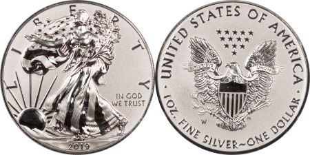 New Certified Coins 2019-W $1 ASE & 2019 $5 MAPLE LEAF – PRIDE OF 2 NATIONS – ANACS RP70/PR70