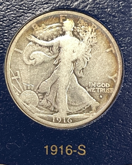 Half Dollars 1916-1947-D 65 COIN WALKING LIBERTY HALF DOLLAR COMPLETE SET, NICE G+, NICE KEYS